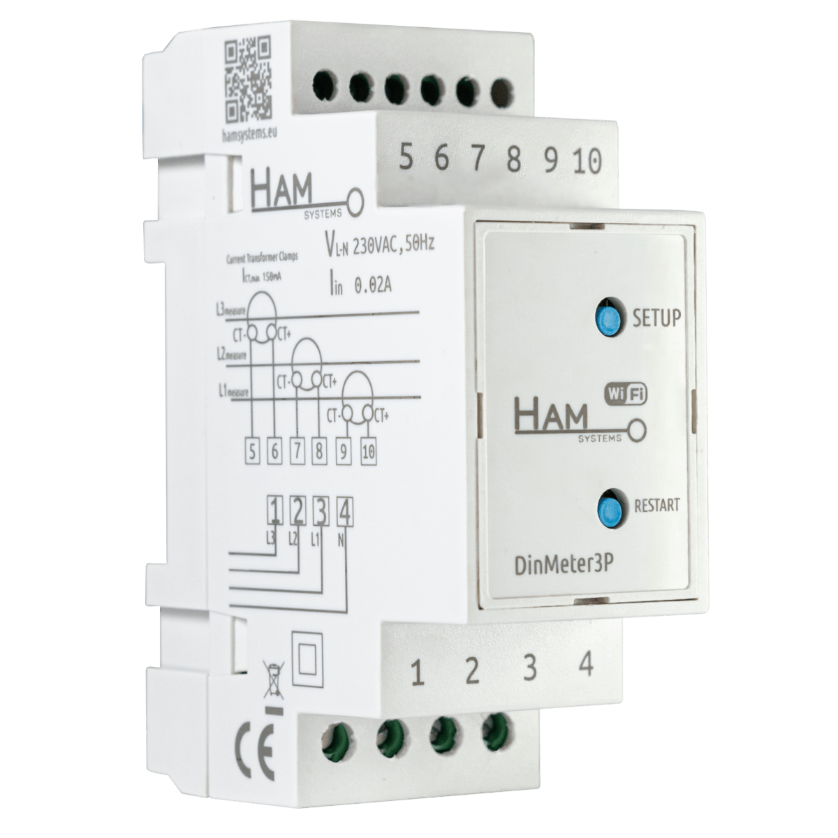 HAM DinMeter3P - HAM Systems store