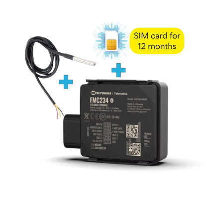 FMC234 - Water-resistant 4G LTE tracker with high-capacity battery