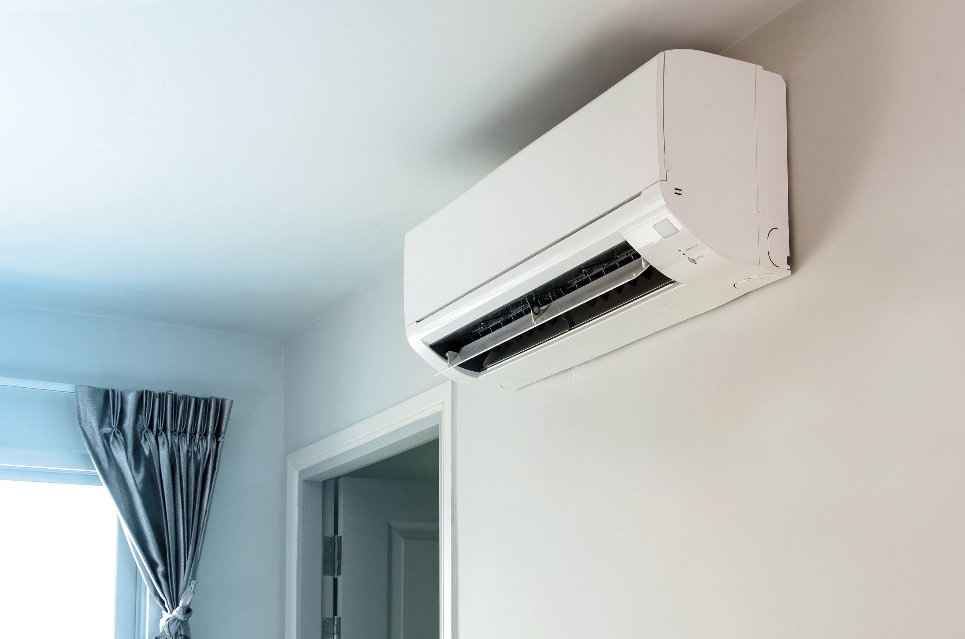 ac janela da sala de estar