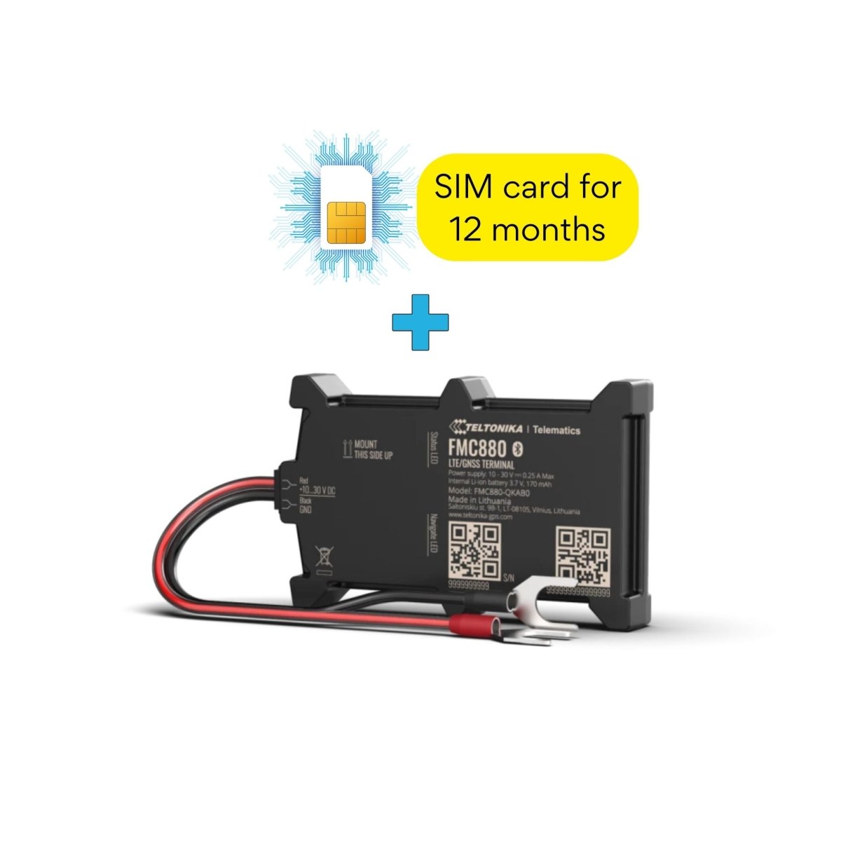 FMC880 with SIM card