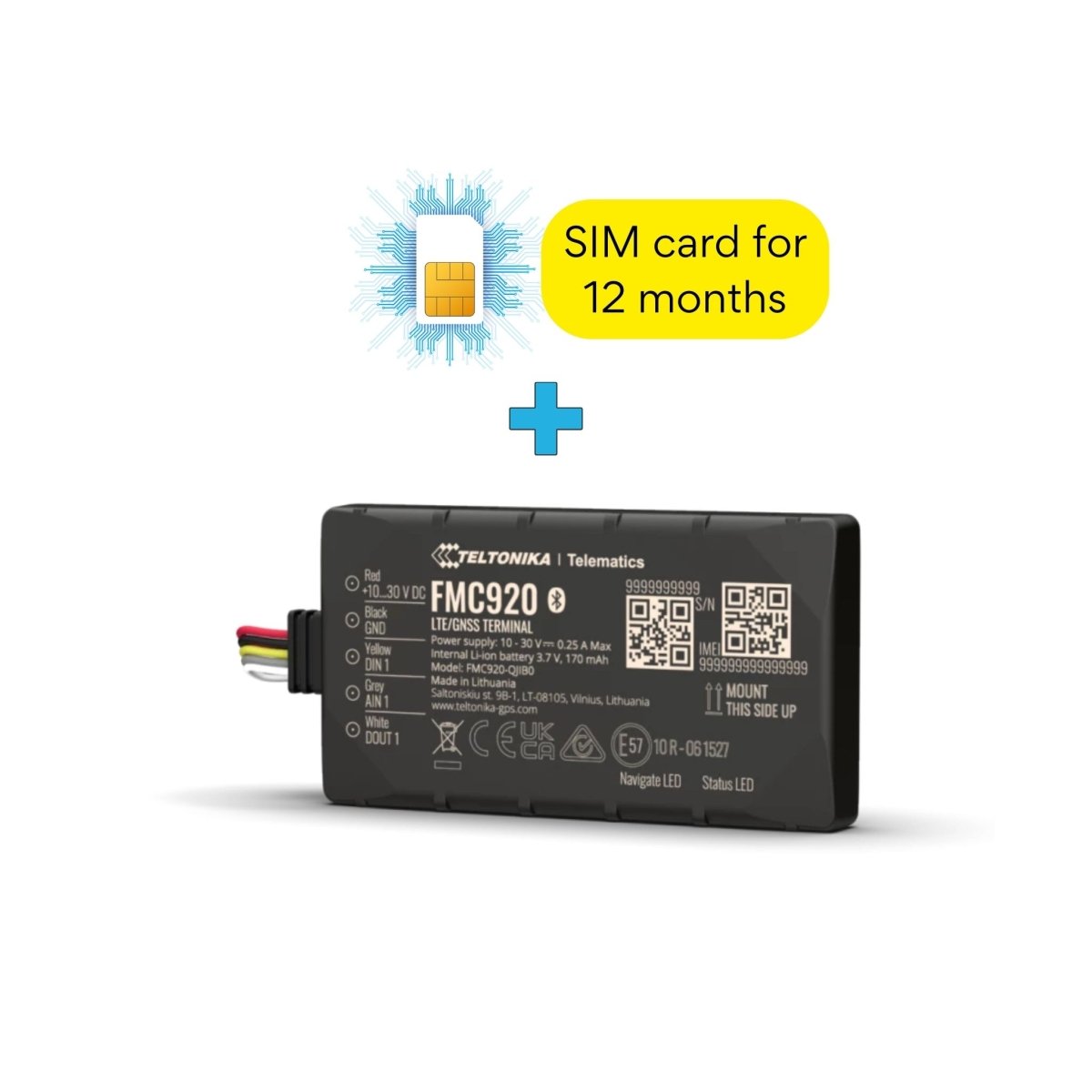 FMC920 - Compact 4G GPS model for basic fleet tracking – HAM Systems