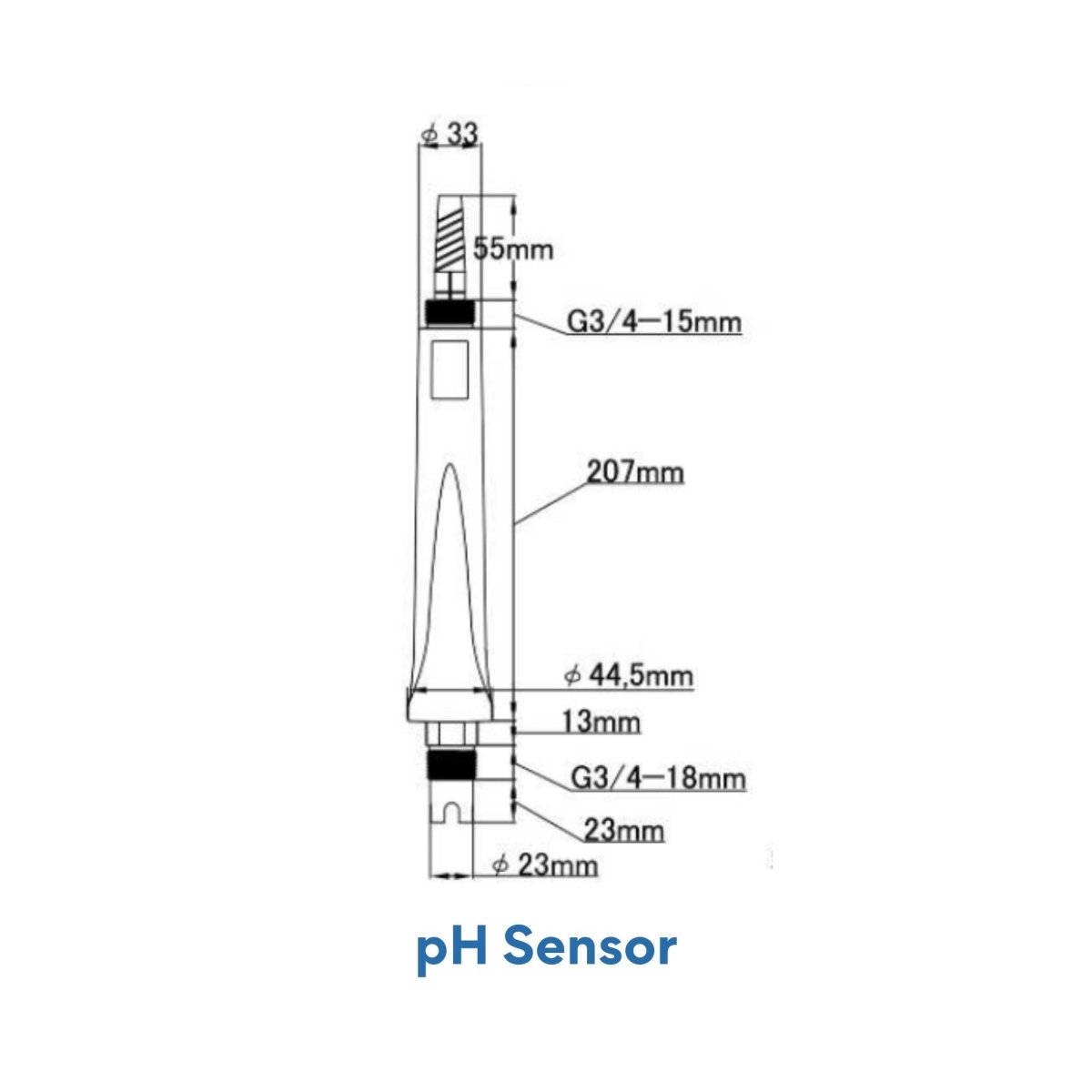 HAM pHSense - Real - time pH monitoring for hydroponics/pool - HAM Systems store