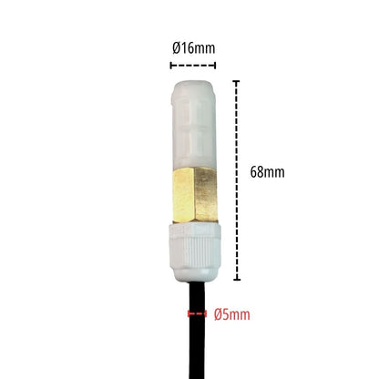 SHT temp and humidity sensor dimensions