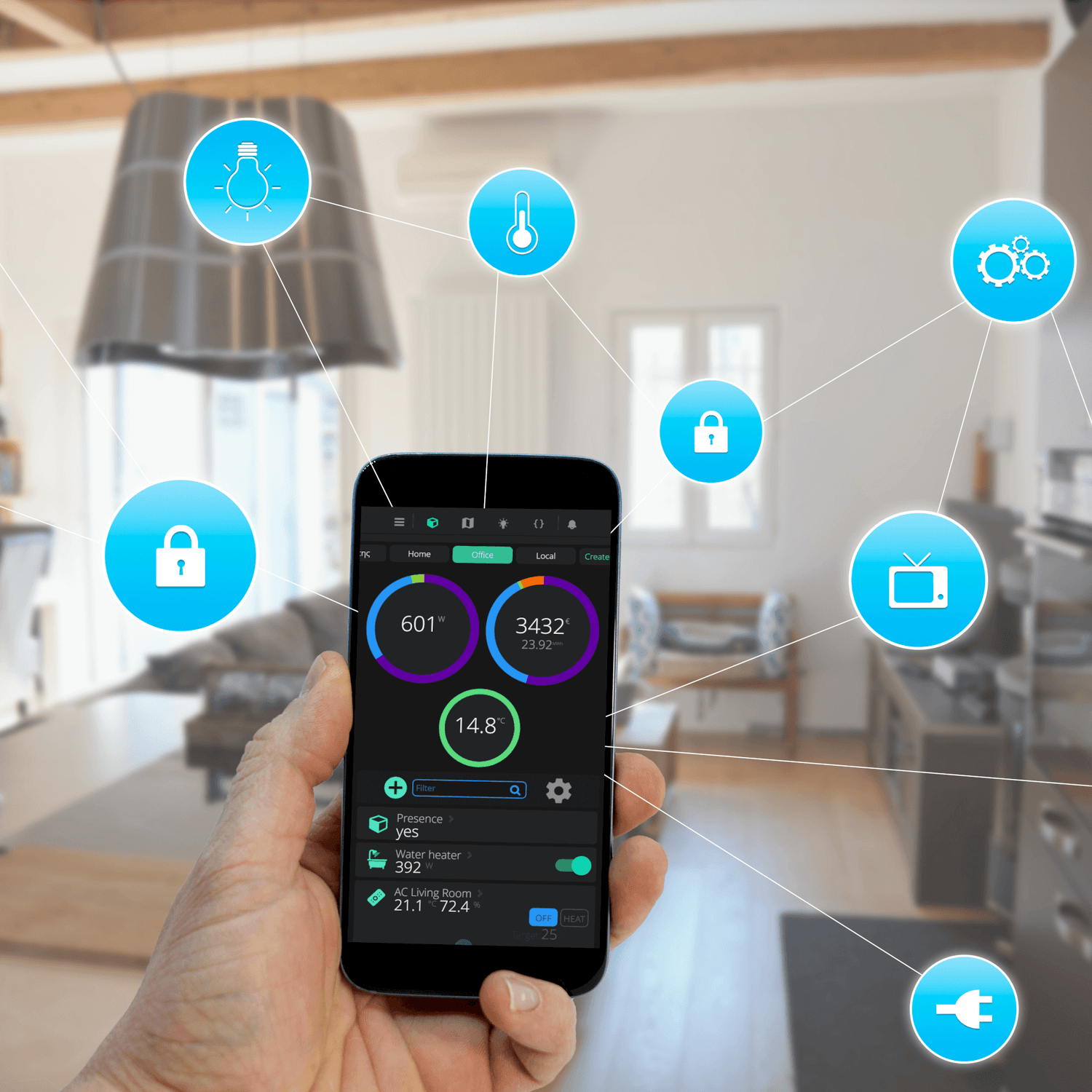 Smart Home HAM Systems app