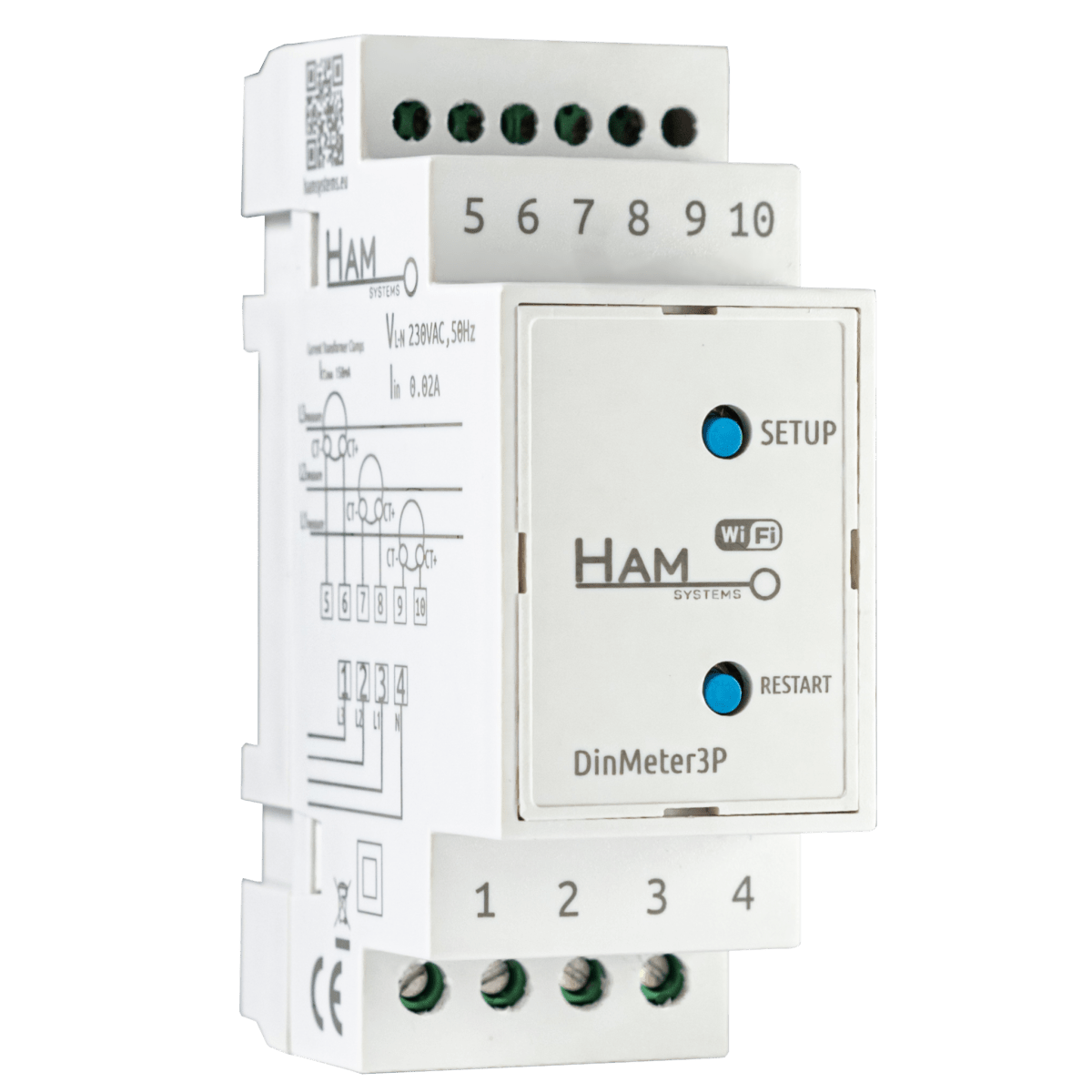 HAM DinMeter3P - HAM Systems store
